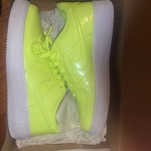 Neon Air Force Ones
